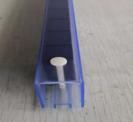 Fournisseur d'usine d'emballage de tube IC vide rectangulaire transparent dur antistatique