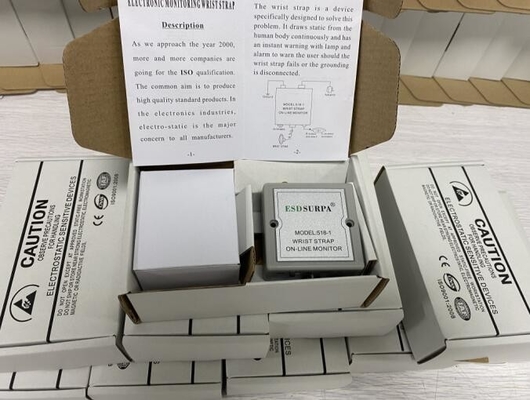 SURPA 518-1 1.8W ESD Dragonne Moniteur en ligne Testeur antistatique