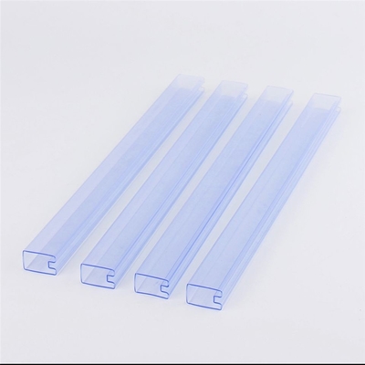prix d'usine tuyau en plastique ic tube d'emballage dur clair carré pvc en plastique anti statique tube ic