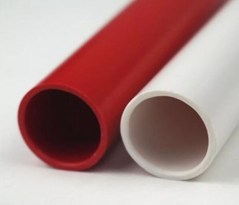 Emballage coloré dur de cylindre de PVC de tuyau de tube de fil électrique en plastique d'ABS