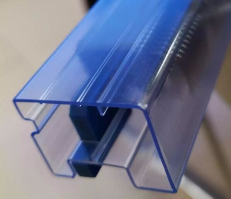 Anti tube statique en plastique carré clair dur d'Ic de PVC pour l'emballage d'IC