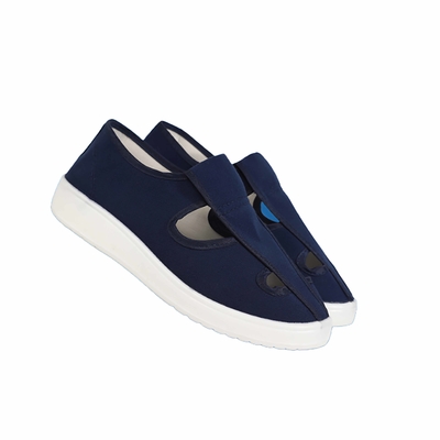 Chaussures de travail respirables antistatiques de toile d'unité centrale avec le fond mou confortable