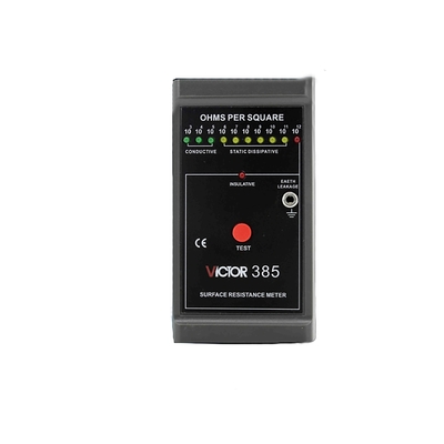 Alimentation indépendante de testeur de résistance de surface portable léger 9V