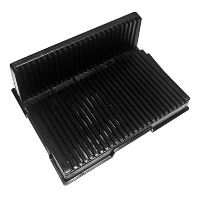 130 mm de profondeur plateaux en plastique ESD pour la solution d'emballage de taille interne 215x140x110 mm