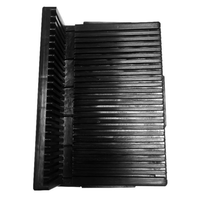 130 mm de profondeur plateaux en plastique ESD pour la solution d'emballage de taille interne 215x140x110 mm