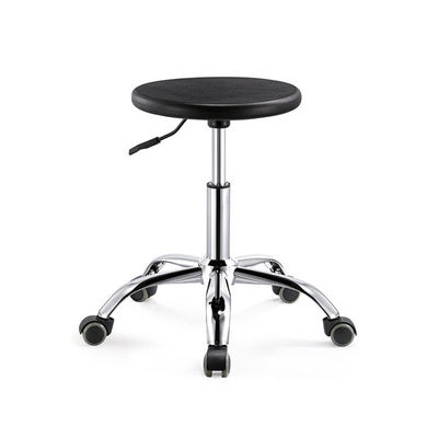 Chaise de laboratoire ESD noire réglable - Tabouret de laboratoire de qualité industrielle