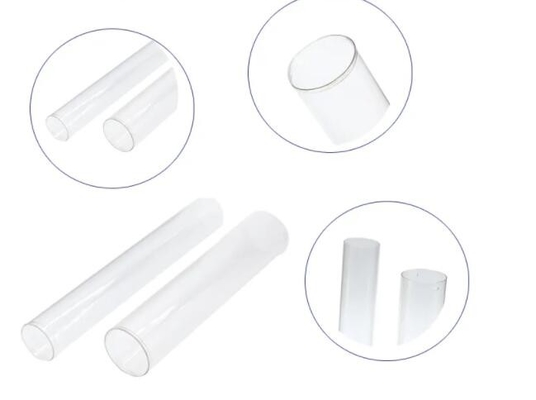 Rond transparent PETG/tube de empaquetage clair en plastique 10E6-10E11 de PVC