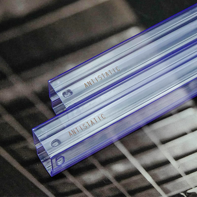 Tubes ESD sur mesure 600 mm Largeur de pulvérisation 0,5-1 mm Épaisseur avec logo personnalisé