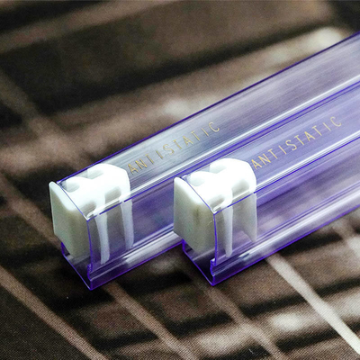 Tubes ESD sur mesure 600 mm Largeur de pulvérisation 0,5-1 mm Épaisseur avec logo personnalisé
