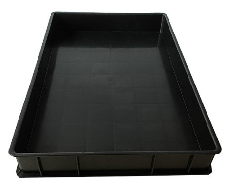 Plateau de remplacement en plastique antistatique épaissi, plaque carrée en plastique antistatique