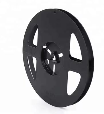 Bobine d'emballage de bande lumineuse flexible à LED SMD noire de 7 pouces, compatible avec les rubans porteurs de 8 mm