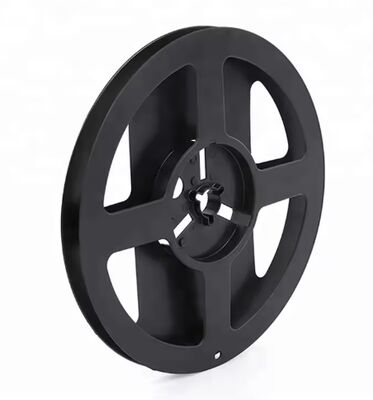 Bobine d'emballage de bande lumineuse flexible à LED SMD noire de 7 pouces, compatible avec les rubans porteurs de 8 mm