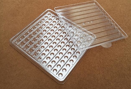 Boîte d'emballage en ampoules transparente pour la commande personnalisée électronique personnalisable et durable acceptée