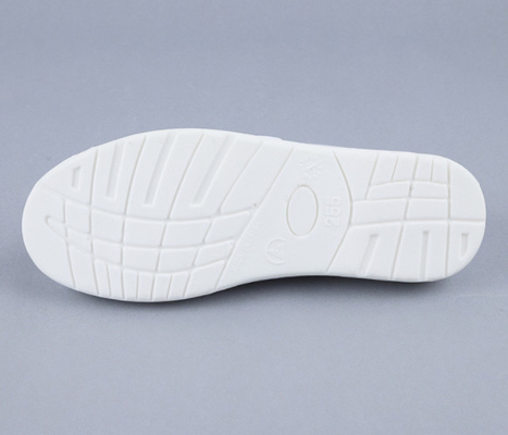 Chaussures respirables de l'unité centrale esd du Velcro net simple blanc 220mm
