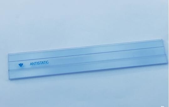Surface bleue transparente d'Esd d'anti IC emballage statique flexible de tubes