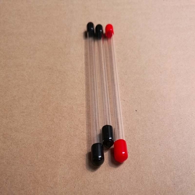 Taille en plastique de personnalisation de cylindre d'emballage de tube d'espace libre de l'ABS PETG IC