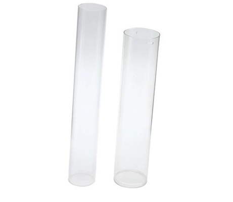 Longueur de empaquetage des tubes 12CM 1500CM de cylindre en plastique de tube d'ESD de PC