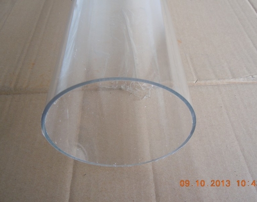 Tube de l'ANIMAL FAMILIER PETG ESD, tubes clairs de sucrerie avec la copie des chapeaux CMYK
