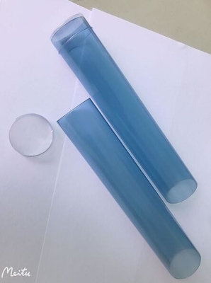 Le rond transparent de PVC de tube d'Esd flexible pour l'emballage ROHS a délivré un certificat