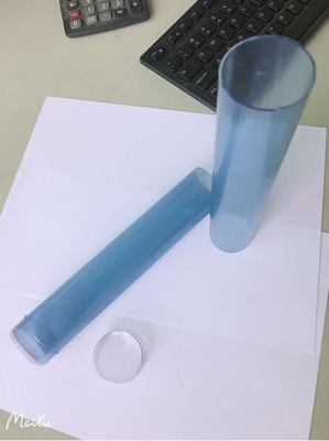 Le rond transparent de PVC de tube d'Esd flexible pour l'emballage ROHS a délivré un certificat