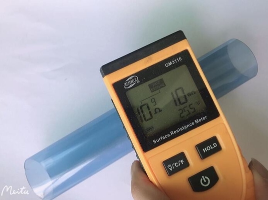 Le rond transparent de PVC de tube d'Esd flexible pour l'emballage ROHS a délivré un certificat