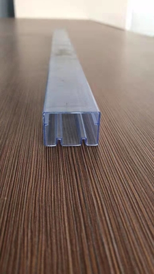 Tube de haut niveau de conditionnement en plastique d'IC, tube en plastique dur de GV rectangulaire