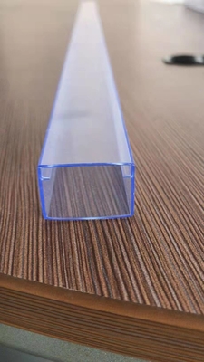 Tube de haut niveau de conditionnement en plastique d'IC, tube en plastique dur de GV rectangulaire