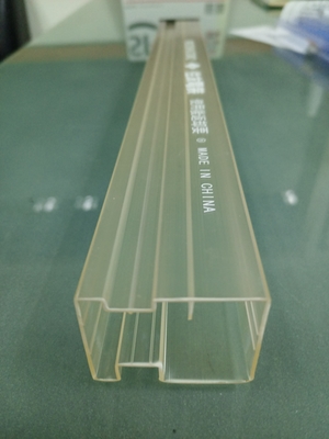 Épaisseur de empaquetage statique claire du tube 0.5mm-1mm d'ESD de PC en plastique de tube anti
