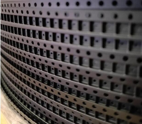 Le noir a gravé le paquet en refief imperméable de transporteur de bande de bande magnétique