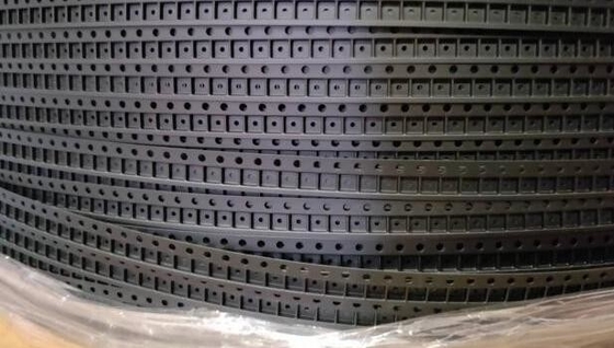 Le noir a gravé le paquet en refief imperméable de transporteur de bande de bande magnétique