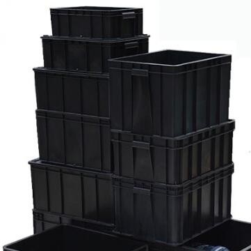 Poubelles empilables composantes sûres d'Esd résistantes à l'usure pour le stockage de carte PCB