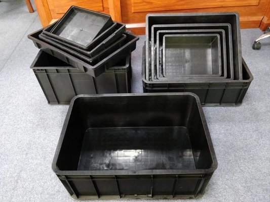 Poubelles empilables composantes sûres d'Esd résistantes à l'usure pour le stockage de carte PCB