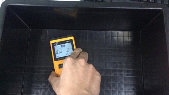 Récipients d'entreposage sûrs en plastique de pp Esd avec la couverture L360xW275xH130
