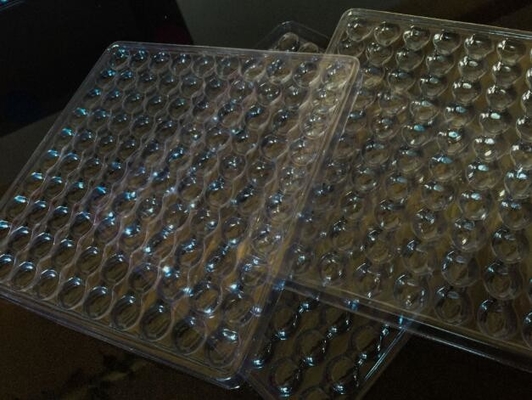 Matériel clair de PVC de l'ANIMAL FAMILIER pp picoseconde de carte PCB Tray Esd pour les composants électroniques