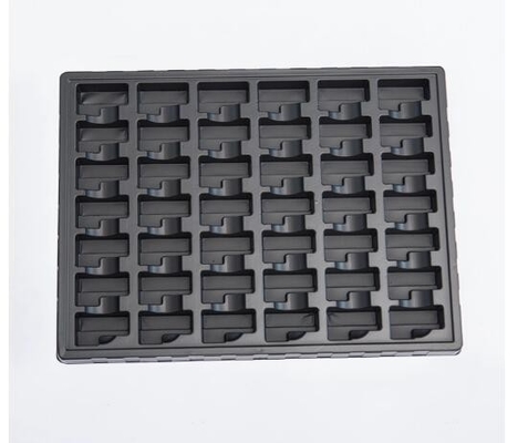 Boîte d'emballage de boursouflure du CÆ DELIXIN CYMK, plateaux de empaquetage de chocolat noir