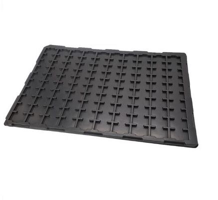 Plateau ESD thermoformé couleur personnalisée - Matériau PET/PS, pour l'emballage de composants électroniques et de circuits imprimés