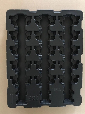 Le habillage transparent de protection d'ESD Tray Recyclable CHOIENT la certification matérielle de GV