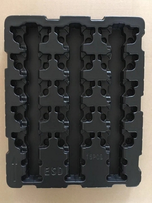 Le habillage transparent de protection d'ESD Tray Recyclable CHOIENT la certification matérielle de GV
