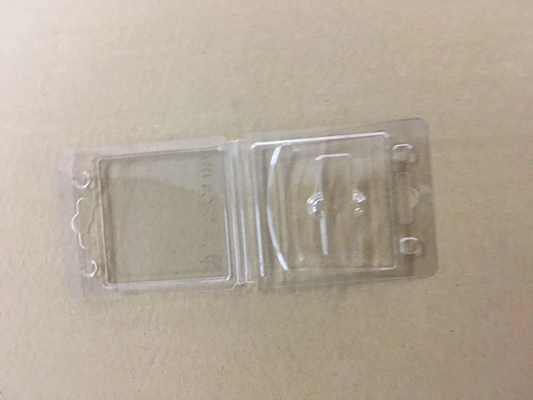 Plateau en plastique de boursouflure d'ANIMAL FAMILIER transparent pour les composants électroniques