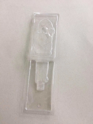 Plateau en plastique de boursouflure d'ANIMAL FAMILIER transparent pour les composants électroniques