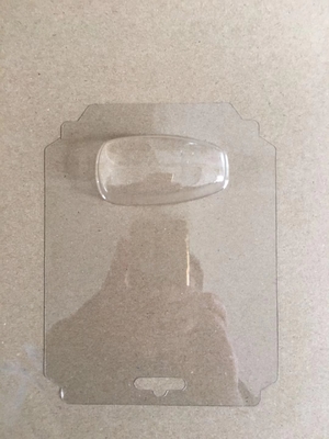 Boîte d'emballage de boursouflure de PVC Tray Ageing Resistant Clear/couleur noire