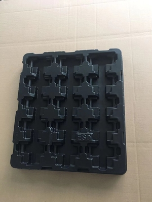 Boîte thermo Tray For Electronic Component d'emballage de boursouflure du CÆ DELIXIN