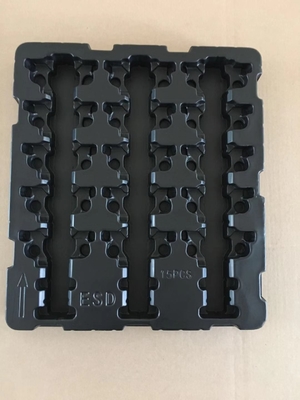 Boîte thermo Tray For Electronic Component d'emballage de boursouflure du CÆ DELIXIN