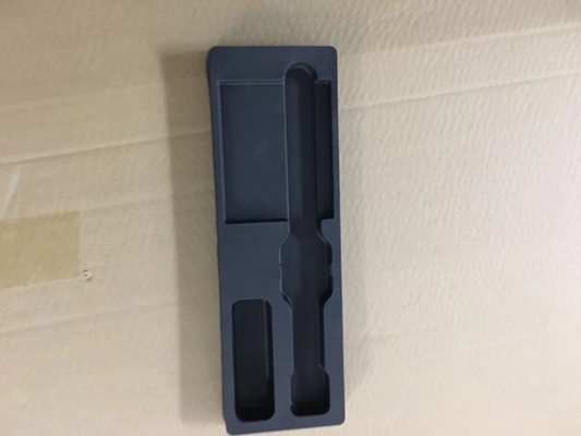 Boîte d'emballage de boursouflure de protection d'ESD, plateau intérieur en plastique de PET/PVC