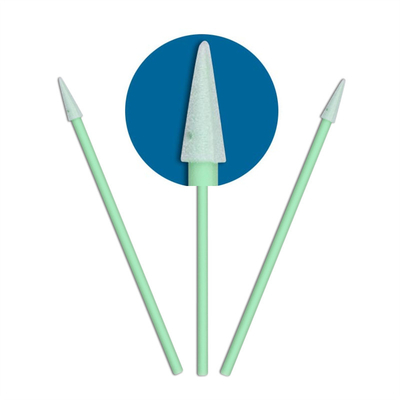 La mousse en plastique de Cleanroom de poignée de produits verts de Cleanroom tamponne le polypropylène