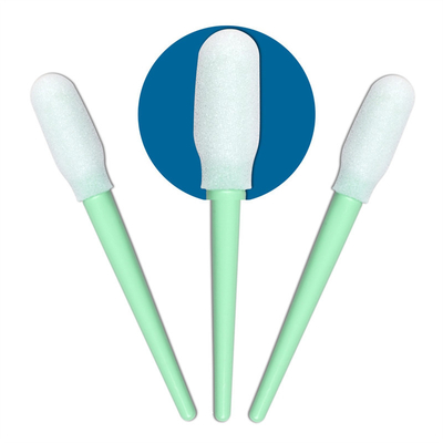 Accessoires de Cleanroom de polypropylène, écouvillons sûrs d'Esd de vert d'éponge