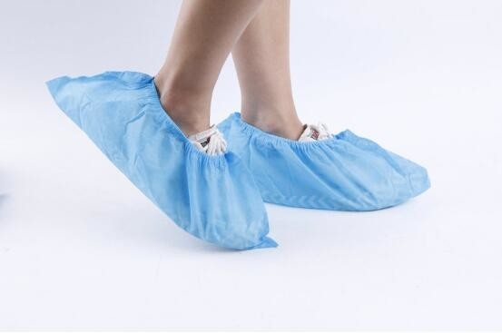 Couvertures médicales de chaussure de dérapage d'accessoires de Cleanroom de CPE de PE de polypropylène non