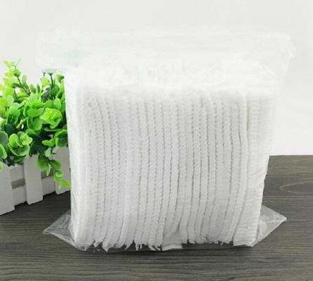 Capuchon à cheveux non tissé jetable pour utilisation médicale, certifié CE, 18 19 21 24 tailles