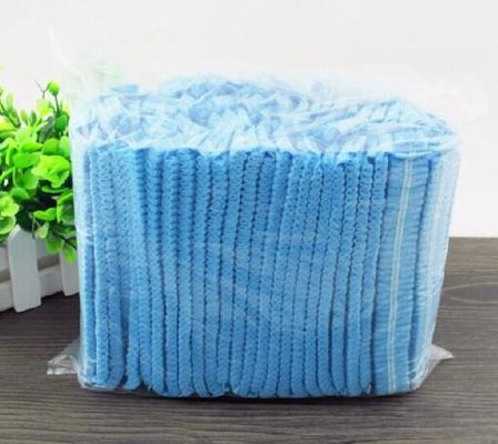 Capuchon à cheveux non tissé jetable pour utilisation médicale, certifié CE, 18 19 21 24 tailles