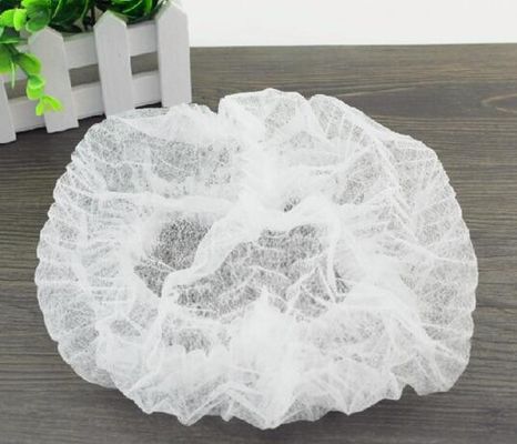 Capuchon à cheveux non tissé jetable pour utilisation médicale, certifié CE, 18 19 21 24 tailles